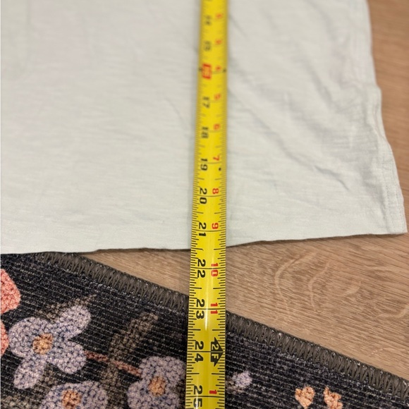 Faherty Sky Blue Short Sleeve Tee 100% Cotton Size Small - Picture 6 of 7